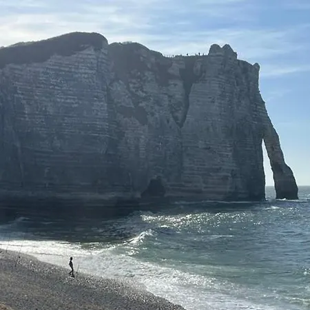 Le Bleu Infini - Vue Mer, Falaises, Centre * Étretat